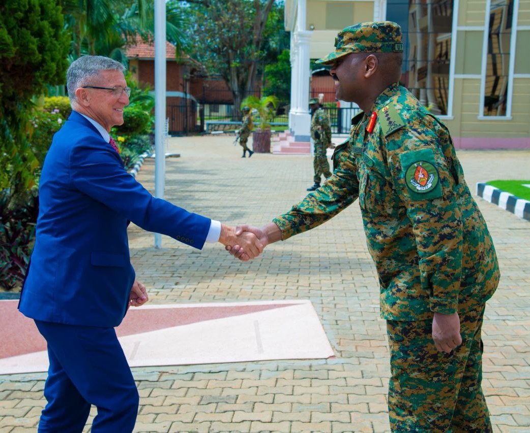 The CDF General <a href="/mkainerugaba/">Muhoozi Kainerugaba</a> hosted the great <a href="/GenFlynn/">General Mike Flynn</a> , former Director of the Defense Intelligence Agency USA &amp; 25th National Security Advisor  to 45th President of the US President <a href="/realDonaldTrump/">Donald J. Trump</a>

Both gentlemen; widely regarded and respected for their continued