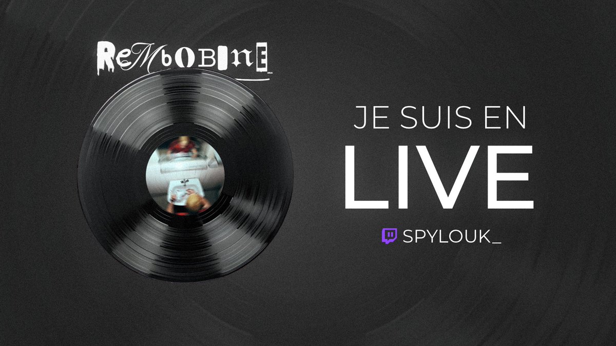 Spylouk_'s tweet photo. 💽 REMBOBINE : On écoute l'album de PLK

🔗 https://t.co/YyLJYVeU5r https://t.co/fWnNBmjRGF