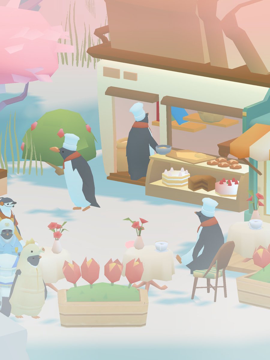 #ペンギンの島 
パティシエペンズ