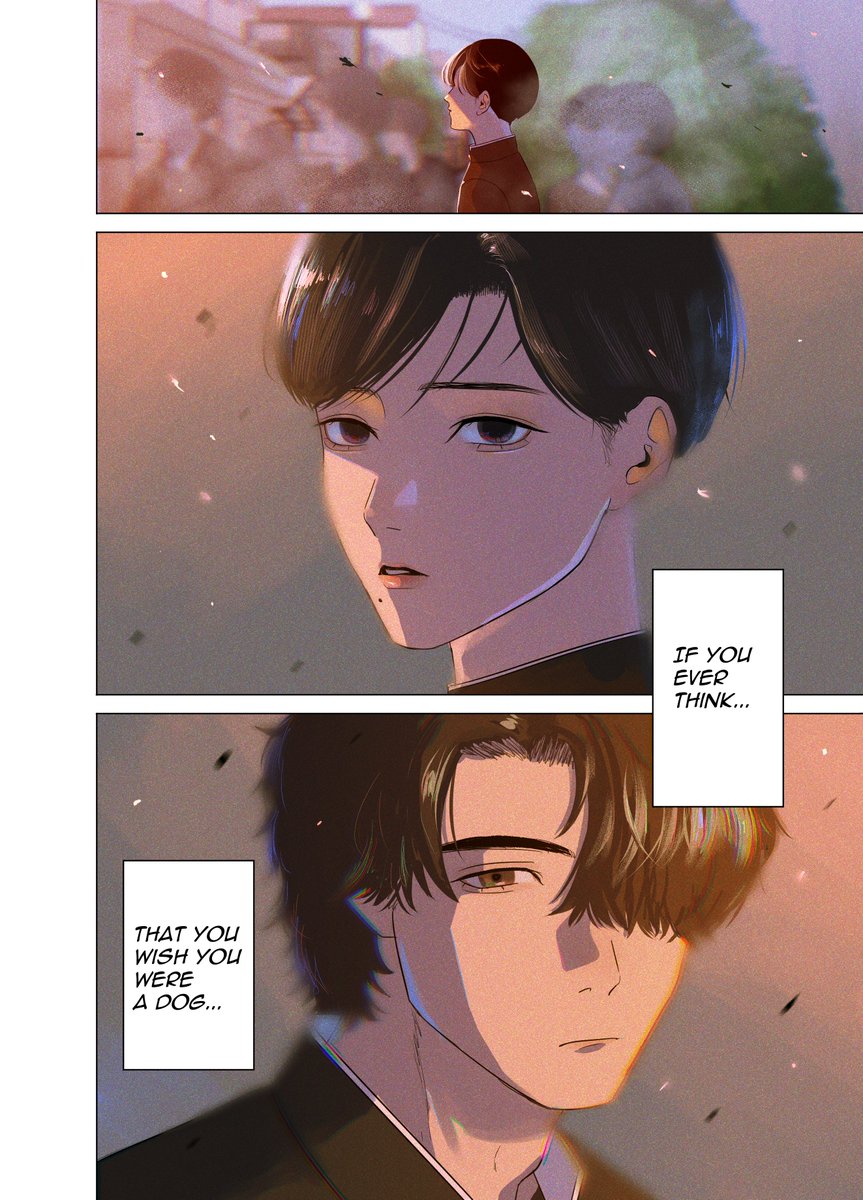 Sansho_Uo_1844's tweet photo. #君が言うには犬の恋 -English
（1/7）

※Reproduction and commercial use are prohibited.
※This translation was created by me personally and is not an official one from the publisher. https://t.co/bcfE8Fd3JY