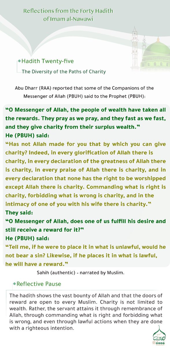 ✨ شُعَاعٌ مِنْ هَدْيِ النَّبِيِّ ﷺ ✨ tweet media
