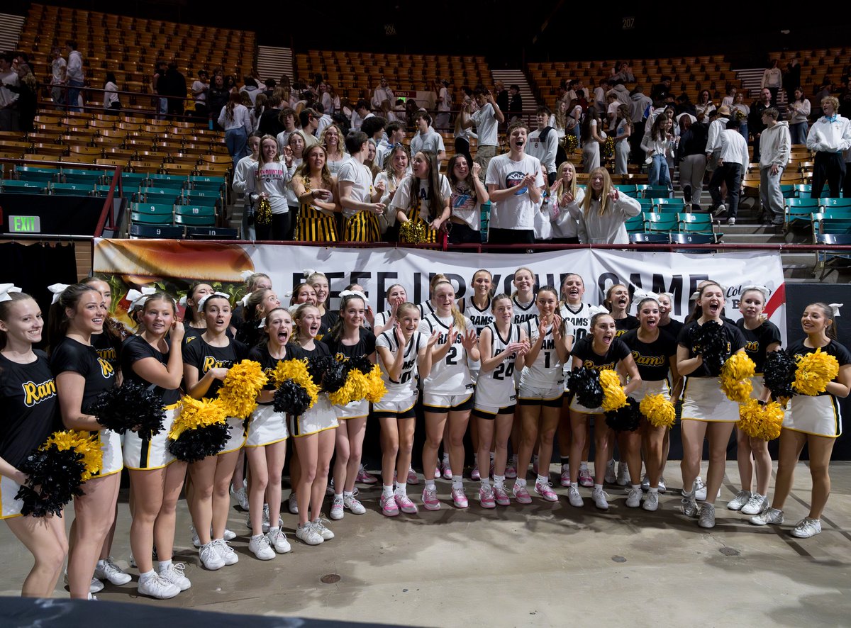 GMHSGBB's tweet photo. 🚨 GAMEDAY 🚨 

State Championship today vs Lutheran!! We need Ram Nation to show up and show out as we look to bring home the first girls state title in school history!!! See you there!!! 🐏 💪🏼 🔥 🏀 

@MatteoBusnardo @GMHSRams  @JeffcoAthletics @hoopstracker @girlsbballco https://t.co/PvB5PzIMos