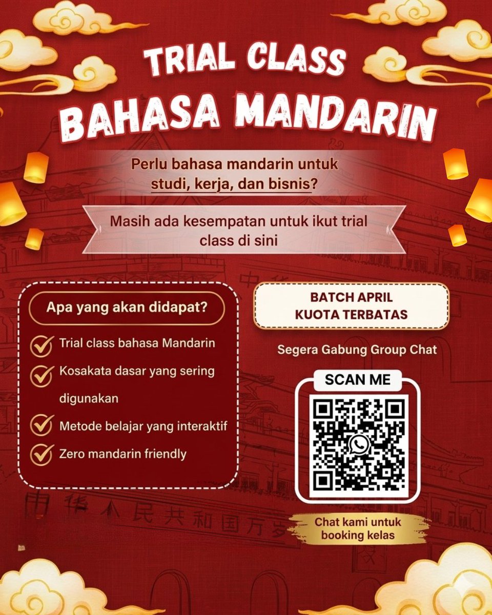 Tika | Mandarin Class | MT after DM tweet media