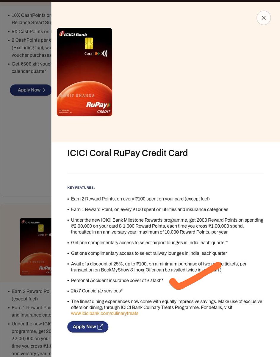 PavanTeja04's tweet photo. @ICICILombard Your ICICI Coral RuPay Credit Card mentions ₹2 lakh Personal Accident Insurance coverage as a benefit. However, I’m unable to find any information on the claim process.

Could you please clarify:
• What is the claim procedure?  
(1/2) https://t.co/jDD5G0k1Ss