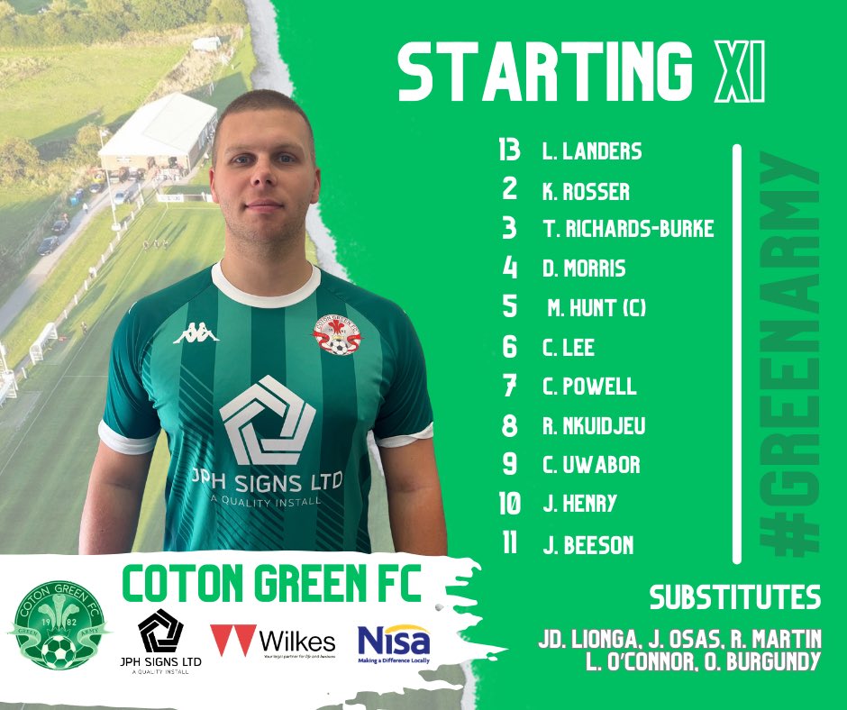 Coton Green FC tweet media