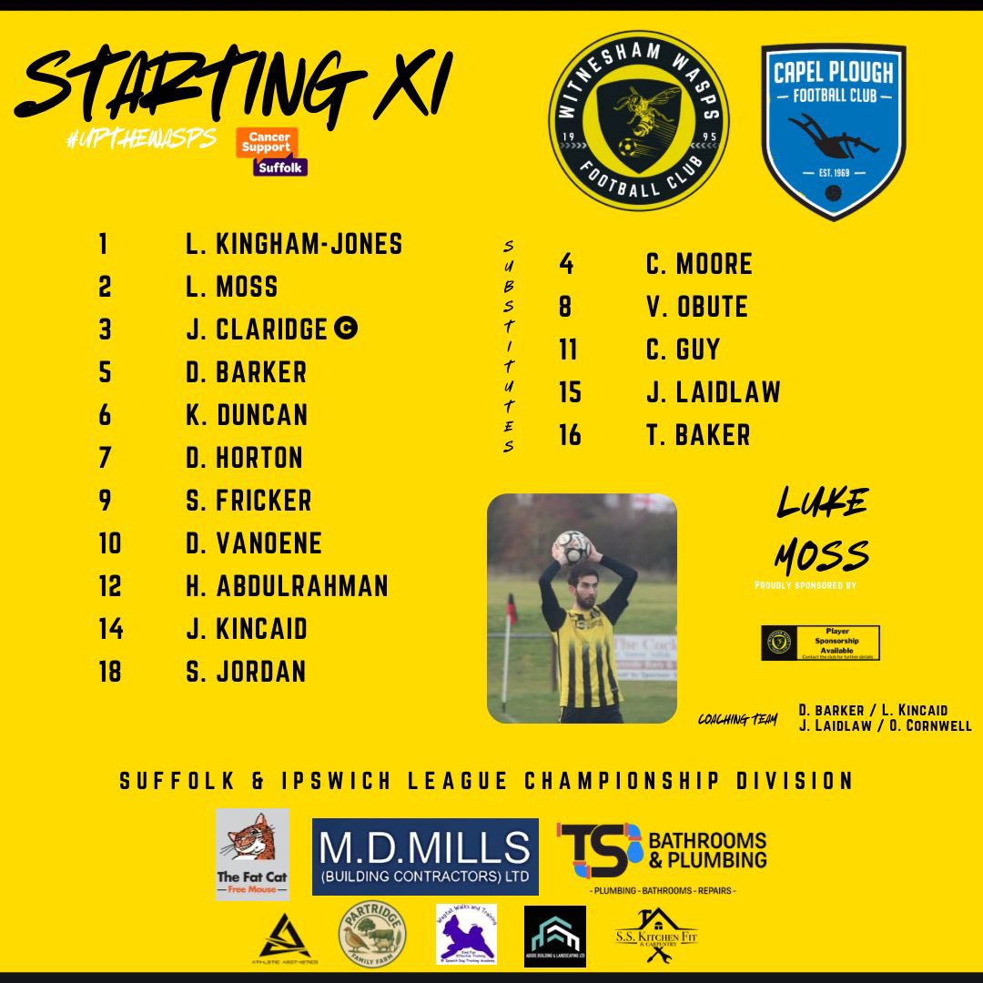 Witnesham Wasps FC tweet media