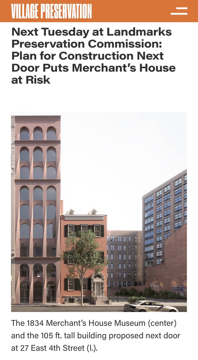 Village Preservation (GVSHP) tweet media