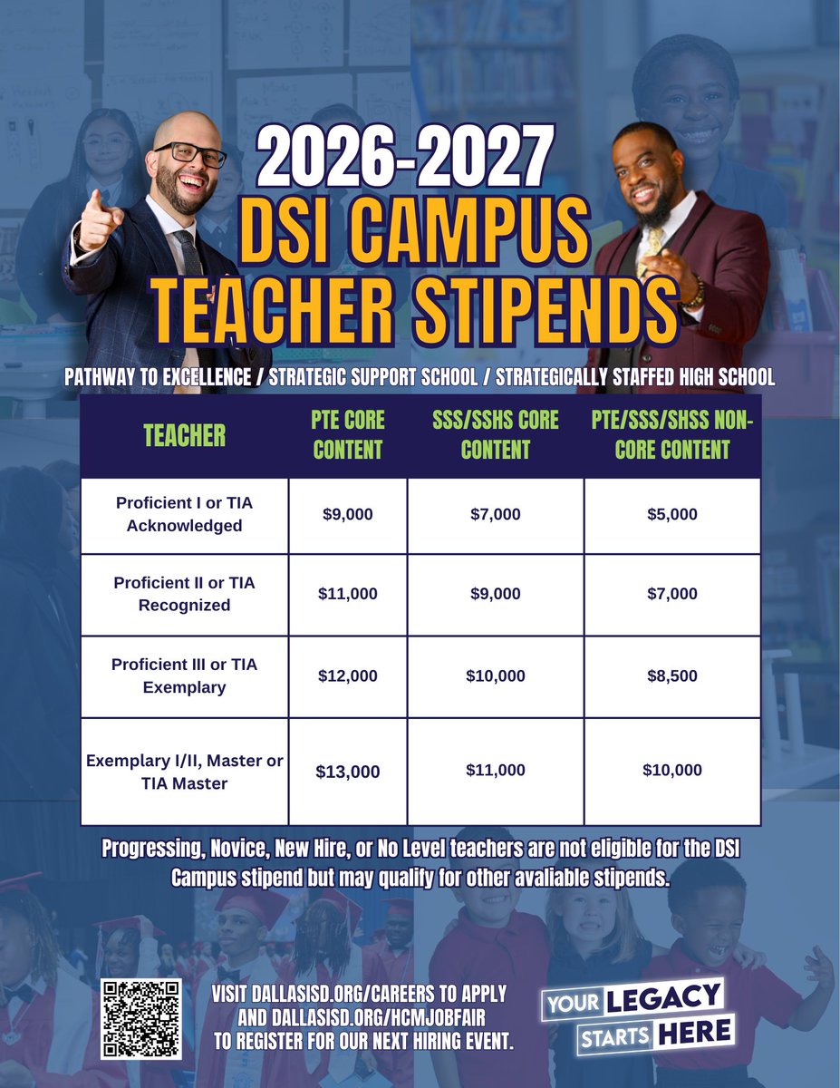 Dallas ISD Recruitment tweet media