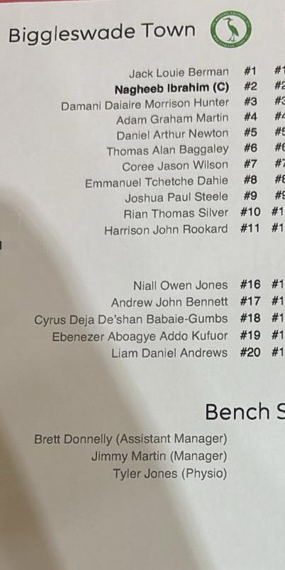 Biggleswade Town FC tweet media