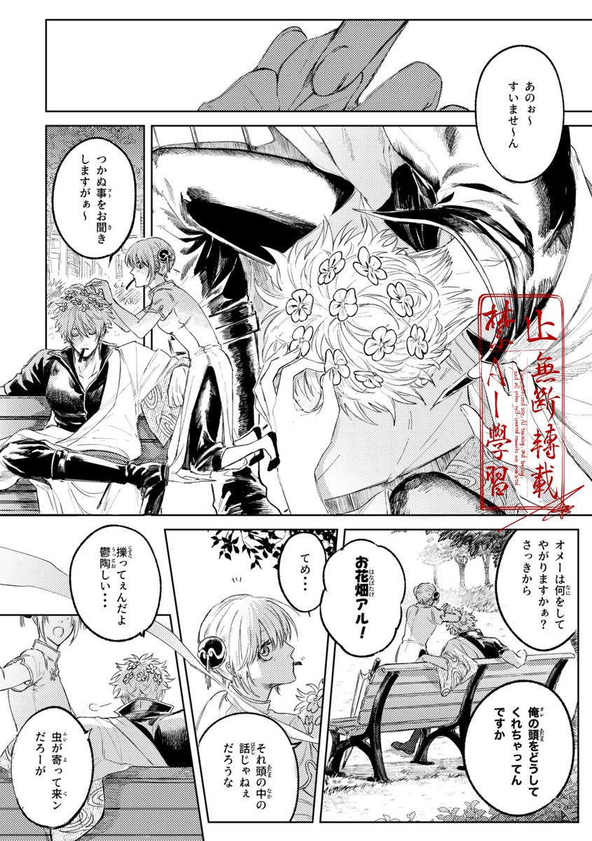 NOT06_'s tweet photo. 銀土🌼 https://t.co/XLlAiCNTwb