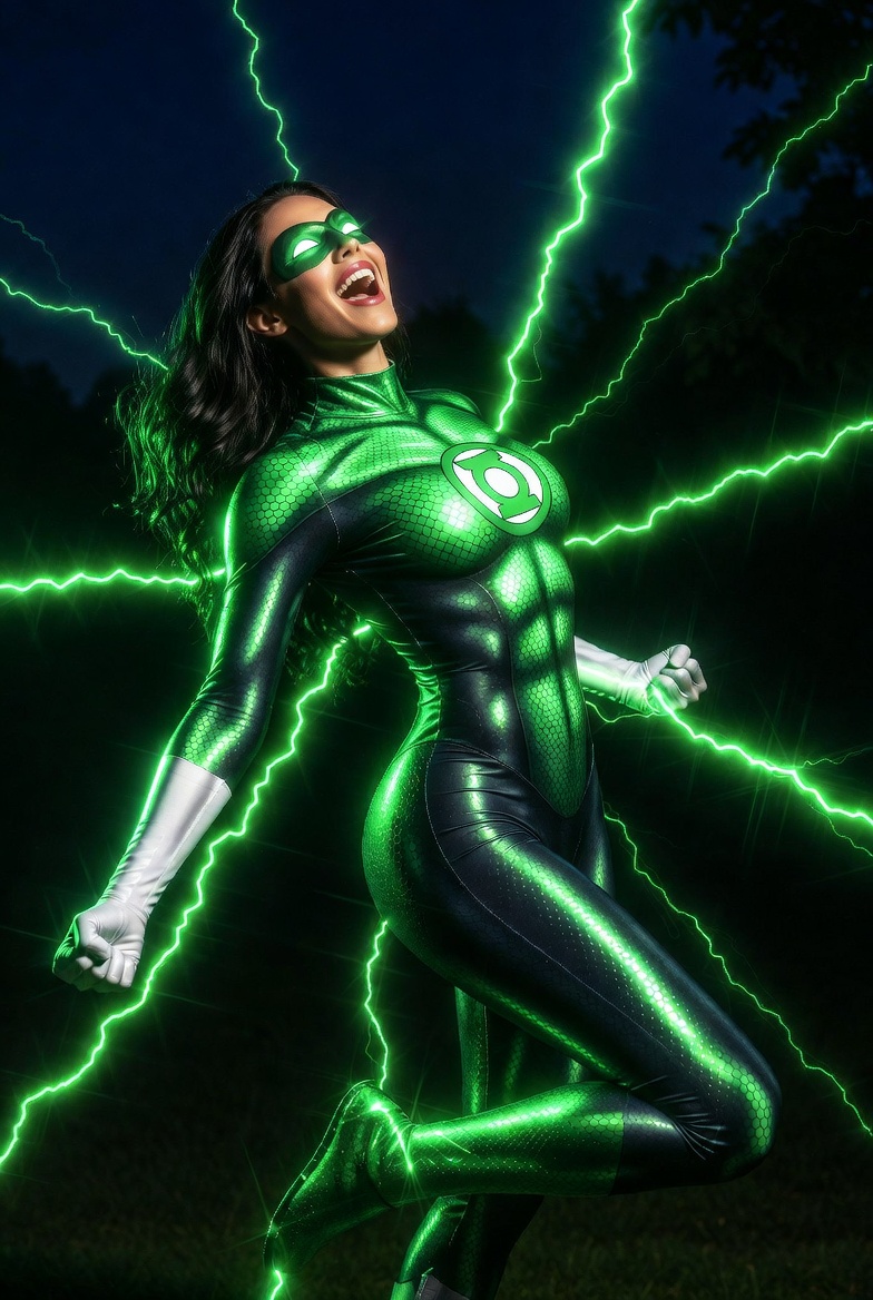OIeg_Ivanov_008's tweet photo. It is not Jessica Cruz! Just cosplay for fun! And the video version
Not an official character. AI generated for entertainment only. 18+ 🔞
#AICosplay #AIGenerated #AIArt #GrokAI #Cosplay #Cosplayer #CosplayGirl #FantasyCosplay #GreenLanternInspired #DCInspired #EmeraldGuardian #WillpowerHeroine #RingBearerVibes #PowerRingQueen #SeductiveLantern #LewdCosplay #HotCosplay #ElegantMoves