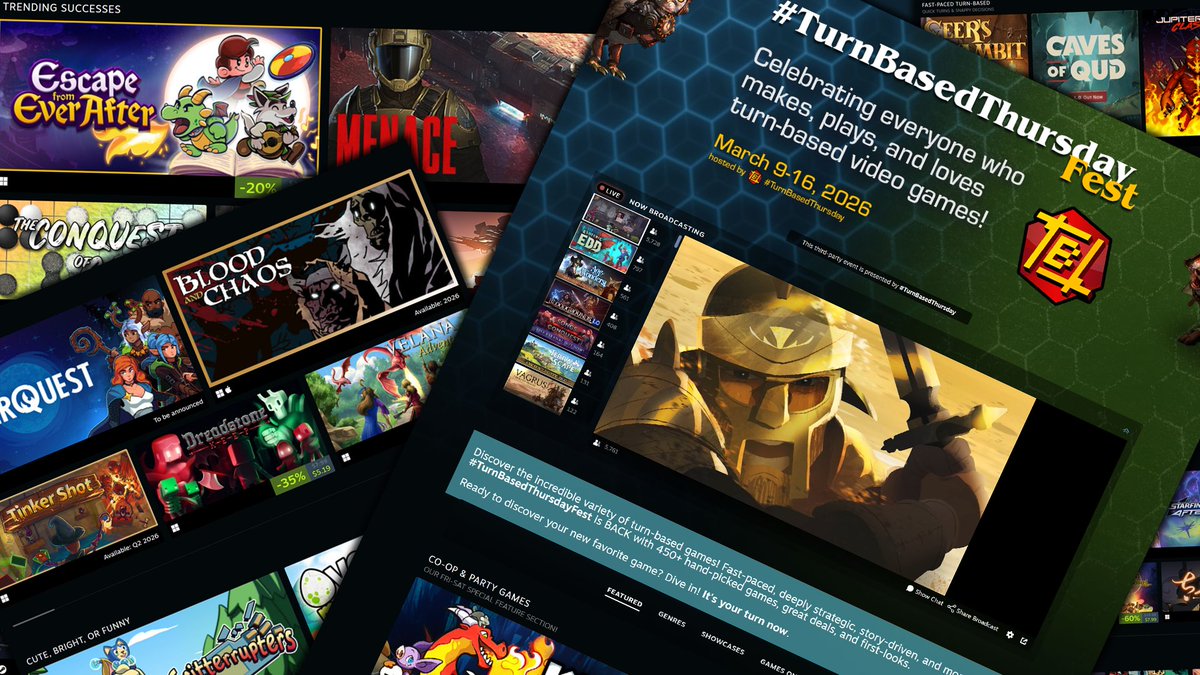 #TurnBasedThursday - Turn-Based Game Showcases tweet media