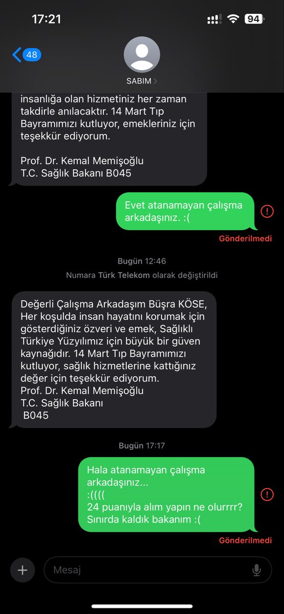 Fazla kalp kırıcı..
<a href="/drmemisoglu/">Prof. Dr. Kemal Memişoğlu</a> 
<a href="/saglikbakanligi/">T.C. Sağlık Bakanlığı</a> 
<a href="/RTErdogan/">Recep Tayyip Erdoğan</a> 
#14MartTıpBayramı