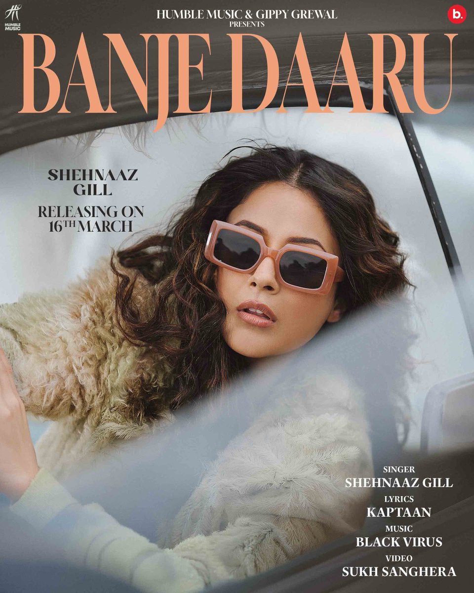 "BANJE DAARU🎻" - 16th March 🔥

#Shehnaazgill ⁦<a href="/GippyGrewal/">Gippy Grewal</a>⁩ #Humblemusic