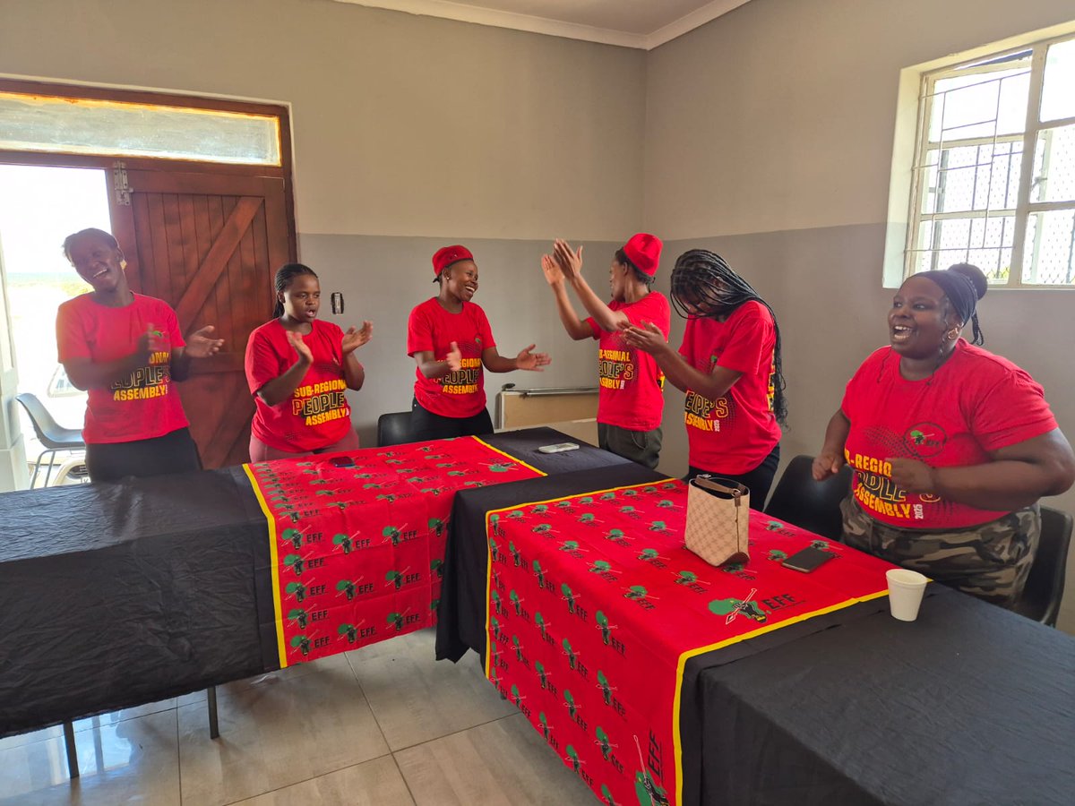 EFFEASTERNCAPE_'s tweet photo. #EFFAtWork https://t.co/3etVEgmIa1