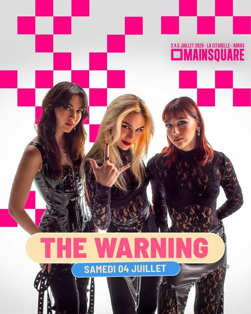 brthewarning's tweet photo. 🗓️ #AGENDA do The Warning para o mês de Julho:

01/07 - Münster, Alemanha 🇩🇪
03/07 - Werchter, Bélgica 🇧🇪
04/07 - Festival Mainsquare 🇫🇷
06/07 - Tolouse, França 🇫🇷
08/07 - Festival Mad Cool 🇪🇸
10/07 - Festival Nos Alive 🇵🇹 https://t.co/vVrJqSPPY4