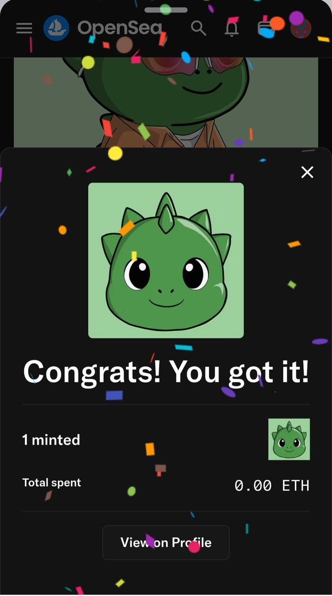 AneekRoyys's tweet image. Just minted my dinomogs
5555 supply is bullish asf for a free mint imo, perhaps I sweep a few more if fp stay cool

Thank you @buglerxx wishing you success here🫡