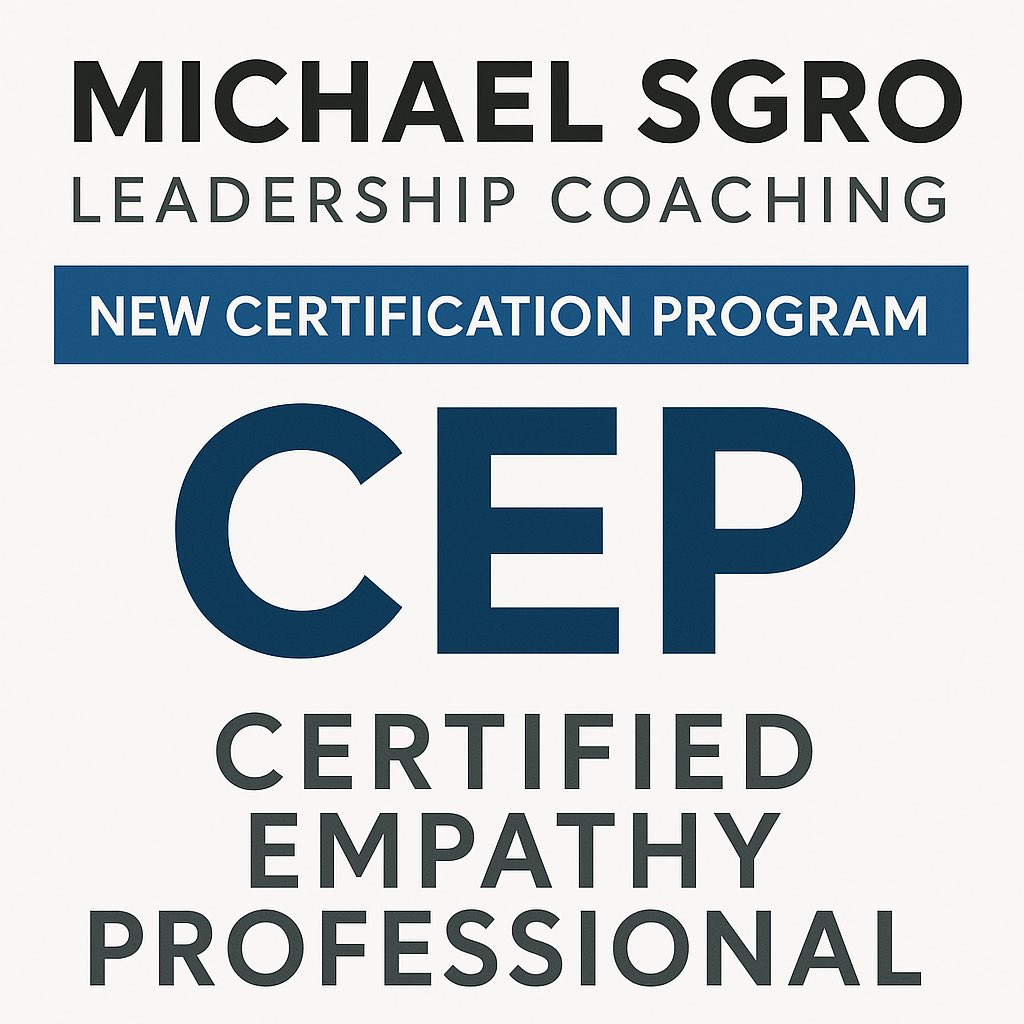 Michael Sgro Leadership Coaching tweet media