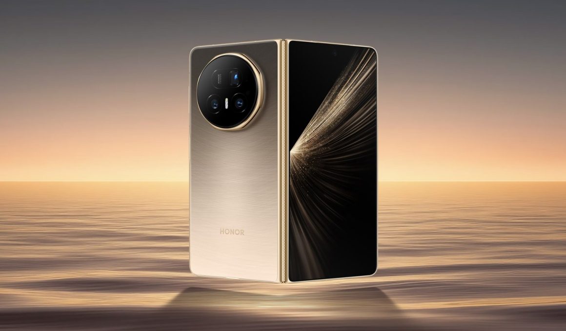 TheMishmashCat's tweet image. 6/10 🦋 Foldable Revolution: Honor Magic V6. The thinnest foldable on the market. When folded, it’s as slim as a standard phone. The 7150mAh silicon-carbon battery is a total game-changer. #HonorMagicV6 #FoldableTech