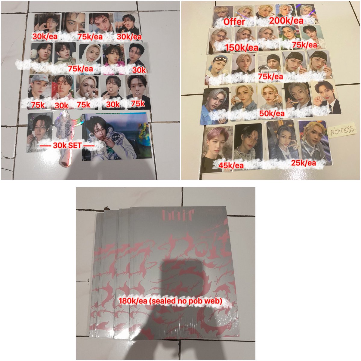 leebbokbit_'s tweet photo. Help RT

wts lfb aab stray kids

‼️Serious buyer only
‼️Not for sensitive buyer
✅ww shipping, shopee export

📍Manado, Indonesia

🏷️skz skzoo teddy bear bbokari 양도 스트레이키즈 방찬 리노 창빈 현진 한 필릭스 승민 아이엔 Chan lee know Changbin Hyunjin Han Felix Seungmin jeongin https://t.co/gryEklATFm