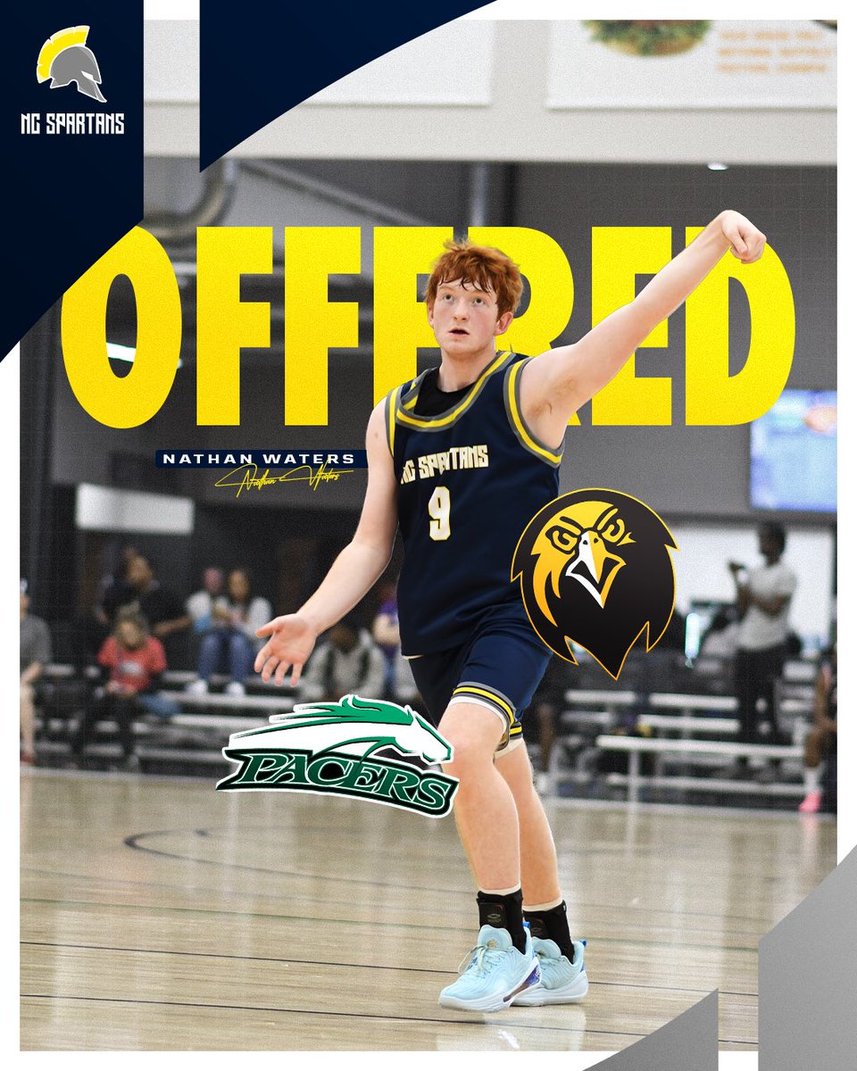 NCSpartans's tweet photo. Congrats to guy Nathan Waters on recently receiving offers from both Pfeiffer and William Peace!

Unsigned 2026 from our Forest City crew! https://t.co/eGk6mIhYtY