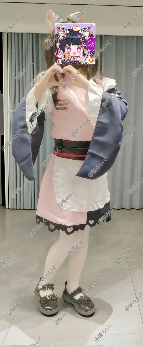 SakuraMikku's tweet photo. [桜]驹沢乃依cos 低配
#cos #cosplay #驹沢乃依 #男娘 https://t.co/Rof2sluTJ9