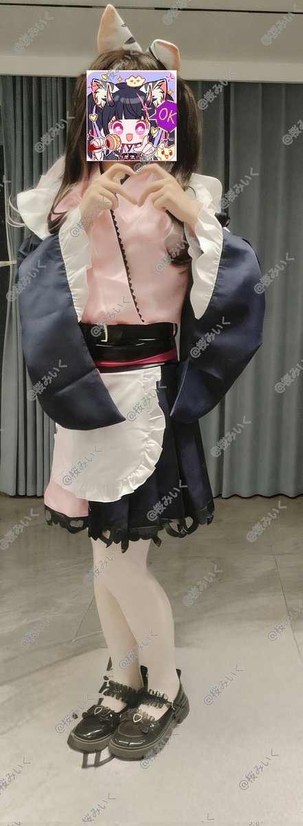 SakuraMikku's tweet photo. [桜]驹沢乃依cos 低配
#cos #cosplay #驹沢乃依 #男娘 https://t.co/Rof2sluTJ9