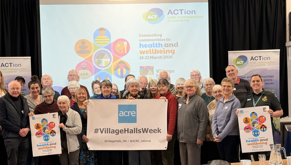 MEGZI83's tweet photo. Today I presented at the #VillageHallWeek event in Keswick. In our rural communities across Cumbria, village halls can play a pivotal role in improving access to 24/7 defibrillators. Thank you for having me,for the great engagement from everyone both in the room and online. π https://t.co/D0OYR9PgXW