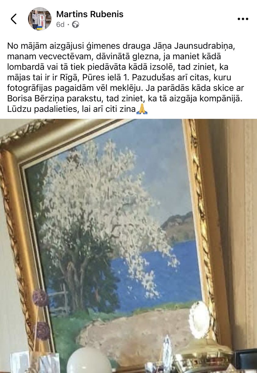 inese_putniece's tweet photo. Bijušais olimpietis &amp; medaļnieks FB lūdz palīdzību.
Esam vērīgi. https://t.co/t0NcM19bKP