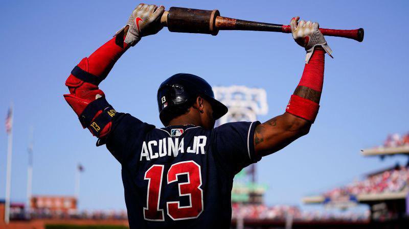 We are Ronald Acuña Jr days from Opening Day! #Braves🪓