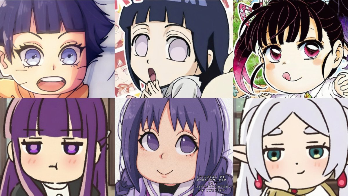 PEAK CUTENESS AGGRESSION‼️
🌻☀️🌸🦋🪻🪄

#Himawari #Hinata #Kanao #Fern #Sumire #Frieren 😍🤏🏻