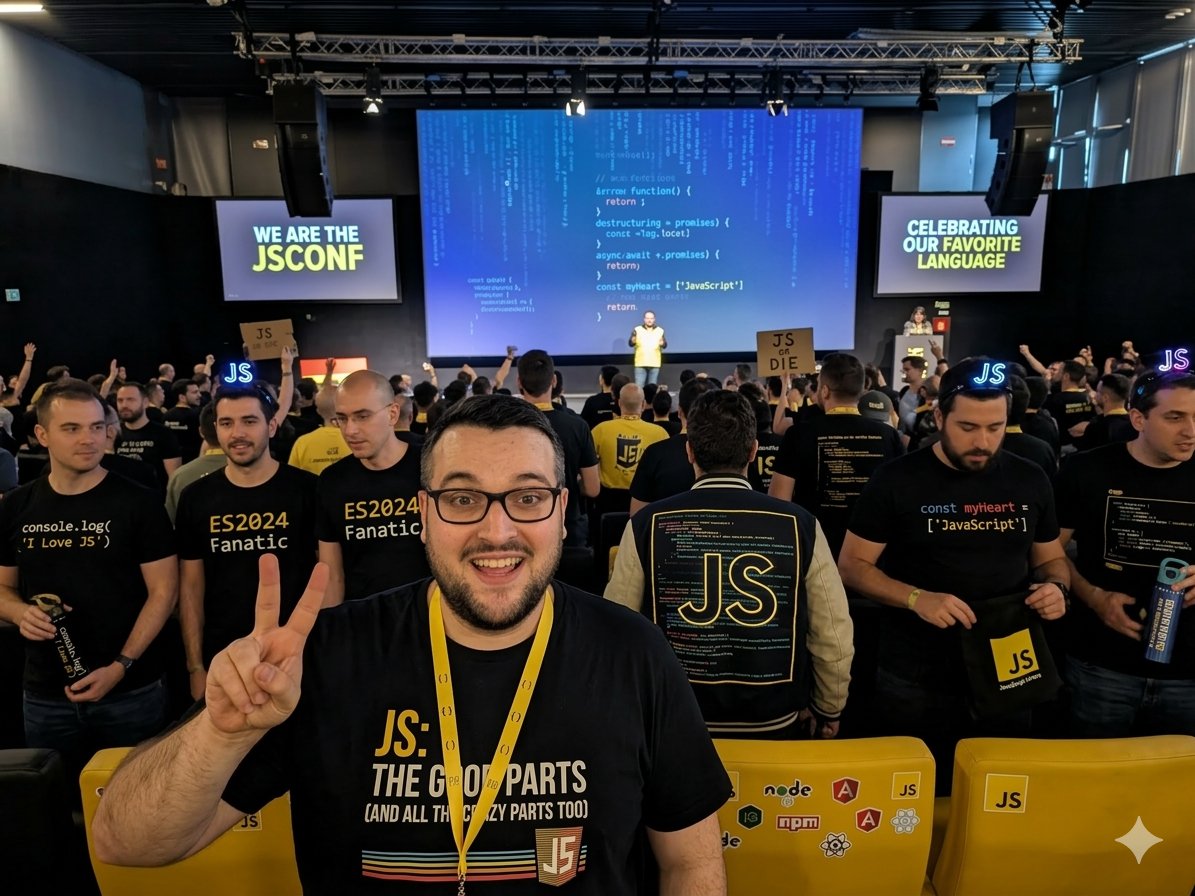 Tr0n0s's tweet photo. Una es IA, la otra no. 
¿adivinas cuál?
#JsConf #JsConfES https://t.co/Rf4W50kRB5