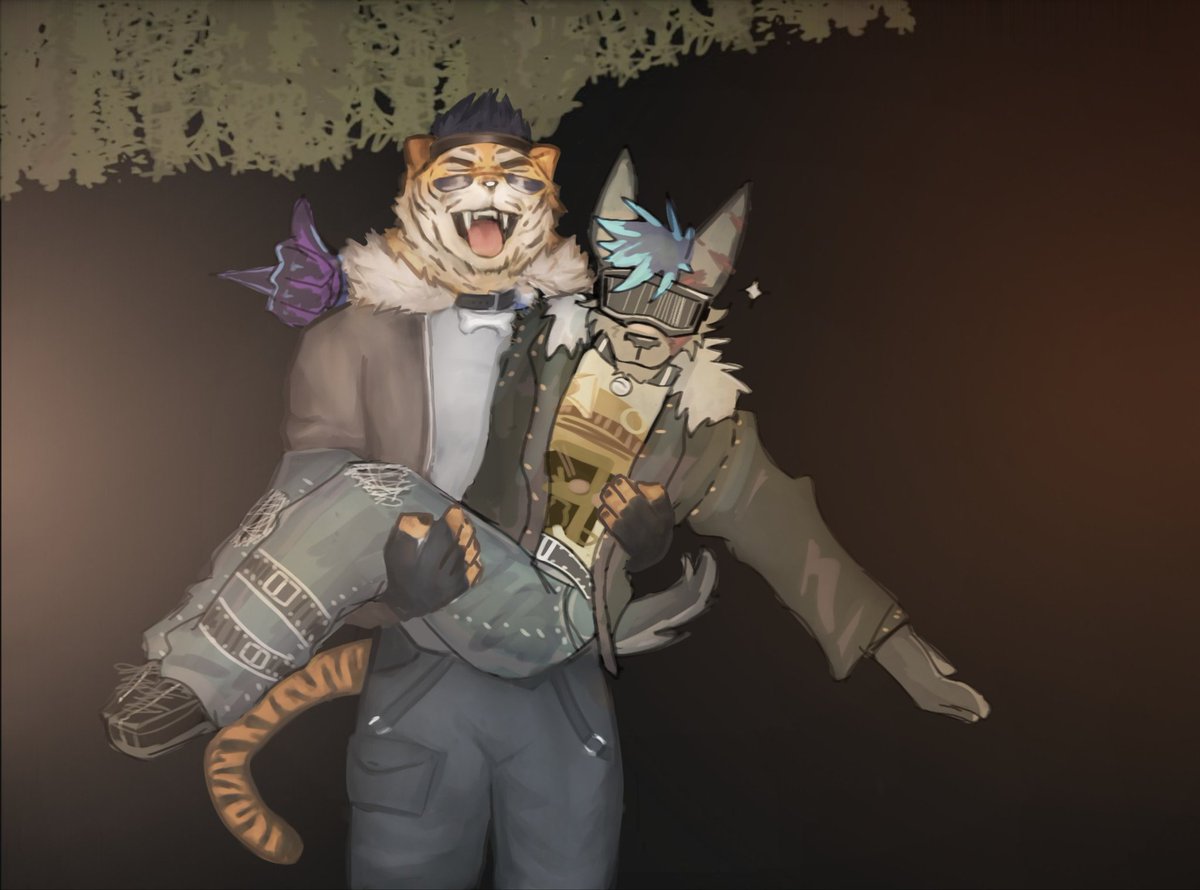 ShemPlays's tweet photo. Tiger 🐯 #furry #furryart #artcollab https://t.co/X4Z6VprAox