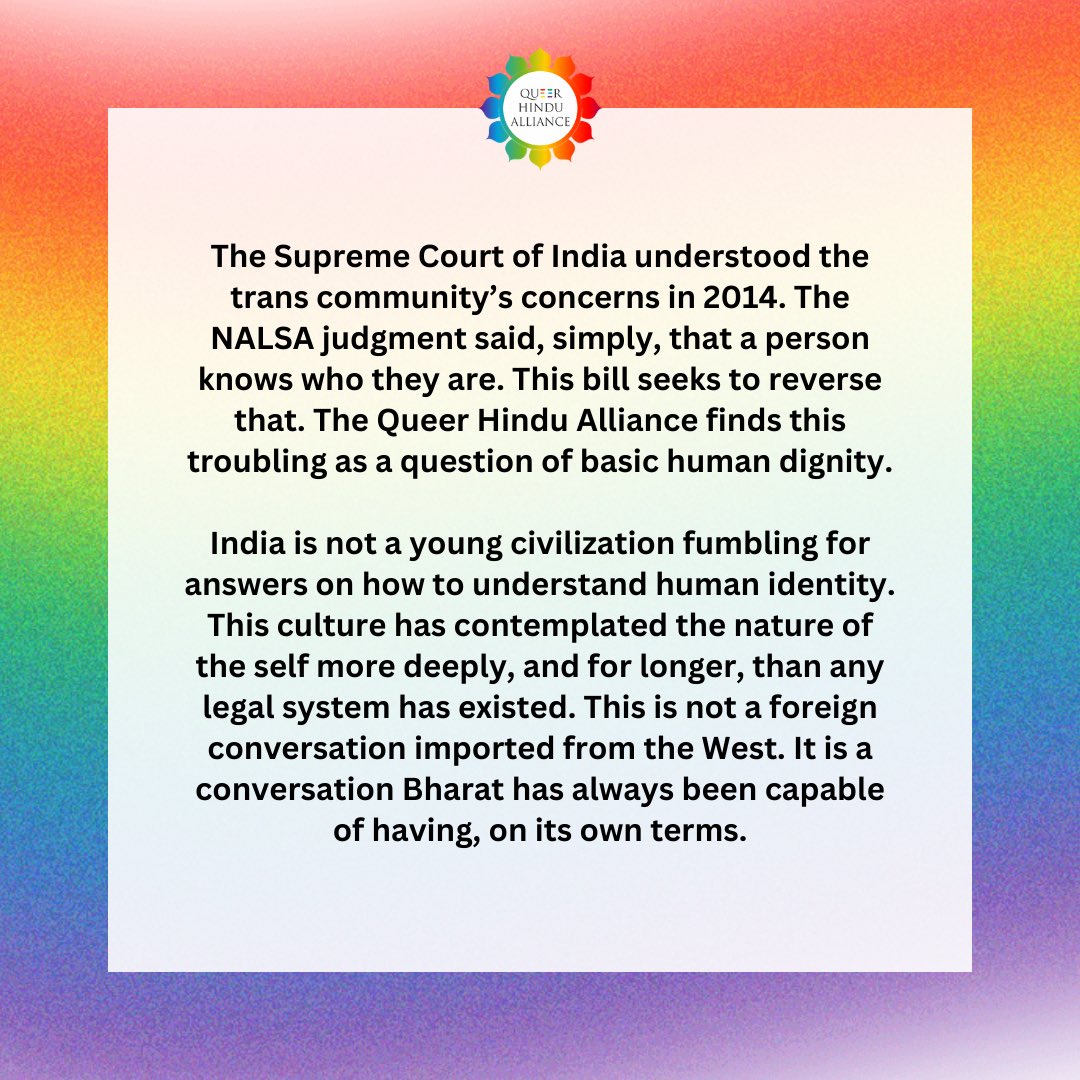 Queer Hindu Alliance tweet media