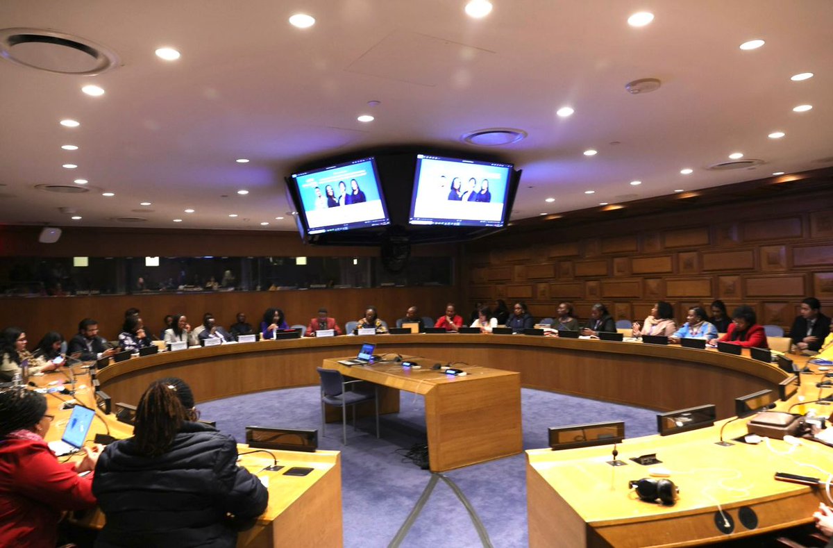 DuterimbereO's tweet photo. #CSW70 |@DuterimbereO was pleased to participate in this impactful #CSW70SideEvent at @UN HQ in New York, discussing strategies to advance women’s and girls’ access to justice. We value the collaboration with @RwandaGender and all stakeholders in strengthening partnerships and sharing solutions to address existing barriers. Women empowerment that focus in multiple aspects of their lives at the same time, rather than focusing on only one area translates to total empowerment. @trocaire @MarleenMasclee