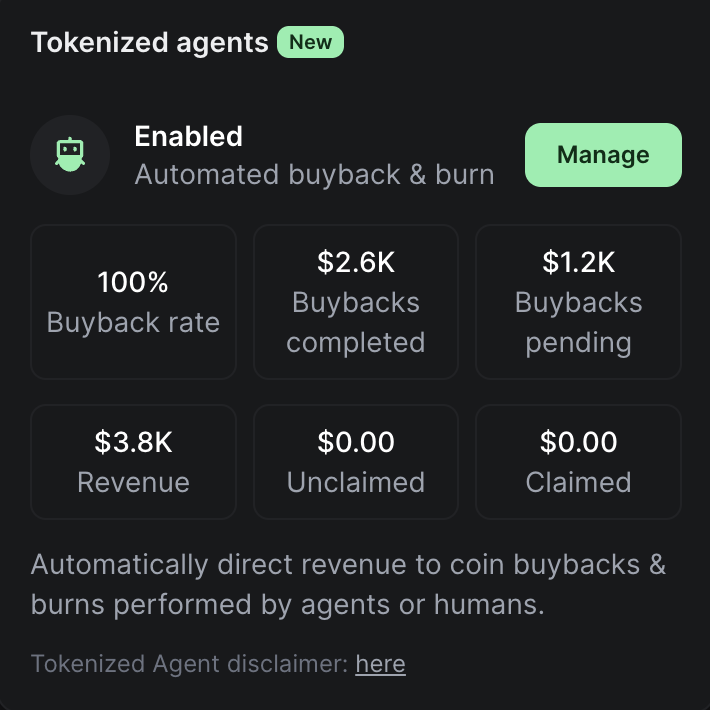 Agent Pepe will at any moment be blasting an additional 1.2K into the chart and then burning it...

Good tek @pumpfun