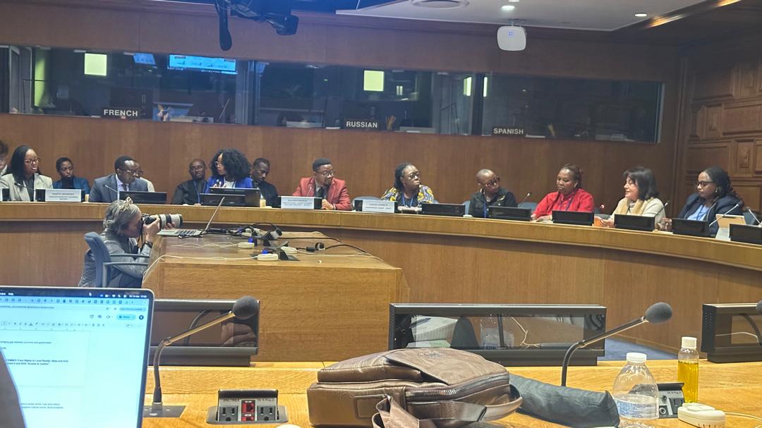 DuterimbereO's tweet photo. #CSW70 |@DuterimbereO was pleased to participate in this impactful #CSW70SideEvent at @UN HQ in New York, discussing strategies to advance women’s and girls’ access to justice. We value the collaboration with @RwandaGender and all stakeholders in strengthening partnerships and sharing solutions to address existing barriers. Women empowerment that focus in multiple aspects of their lives at the same time, rather than focusing on only one area translates to total empowerment. @trocaire @MarleenMasclee