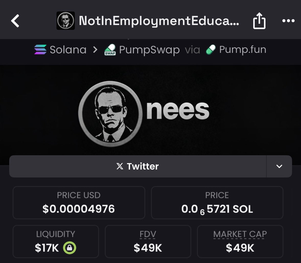 MrSolanaBlock's tweet photo. π₯ $NESS launched at $49K MCAP β now stellar at $236K! π 41x gain for the crew! DM me for the next big play! #solana #cryptorockets #skyhigh #CryptoSignals #blockchain
iNKezFtQnxqjX8JMrez3pT6VaV8VwhA1SZXTbbzpump https://t.co/us9NinMz8k