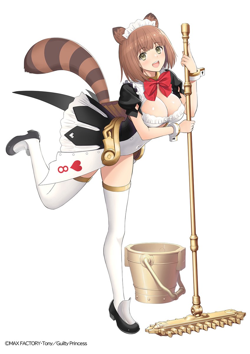 ギルティプリンセス第11弾『メイドロイド・ラクエル』が発売になりましたのでよろしくです。Tony https://t.co/un9htv0ndQ 