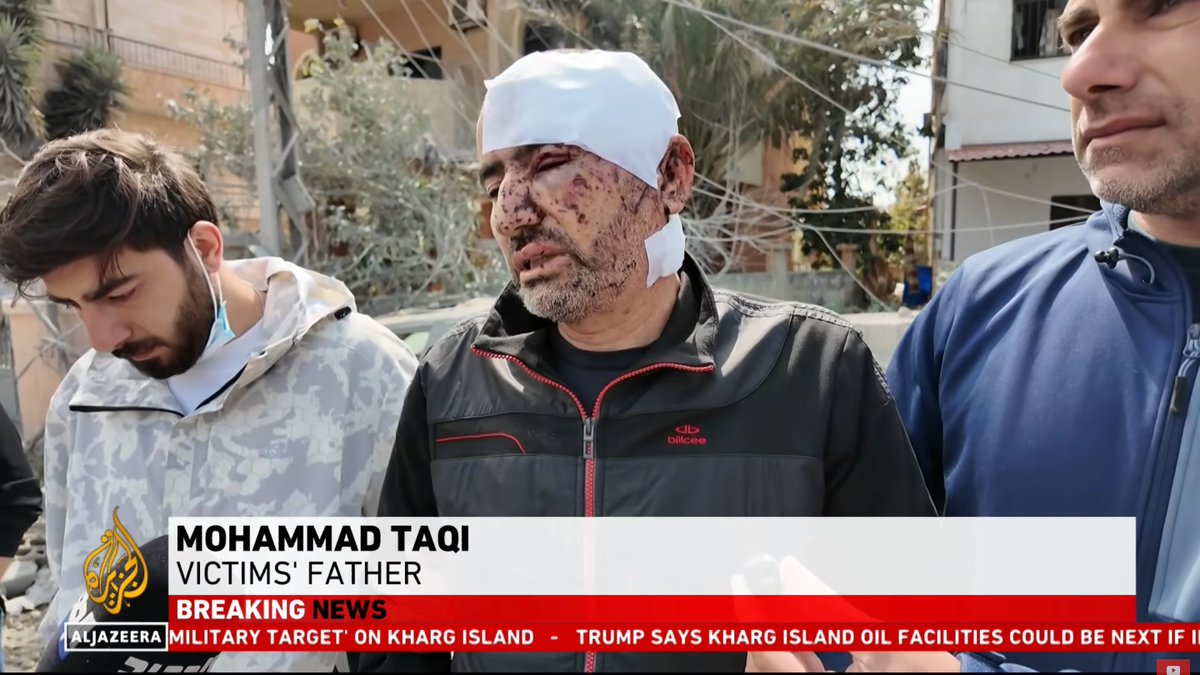 알자지라 뉴스 보는데 레바논에서 이스라엘의 폭격으로 네명의 딸, 부모님, 형, 매형, 조카를 한번에 잃은 생존자가 나온다.. 첫째 딸은 13살, 막내딸은 6살, 조카는 12살이었고 이들 가족 모두 한번의 폭격으로 사망했다고..