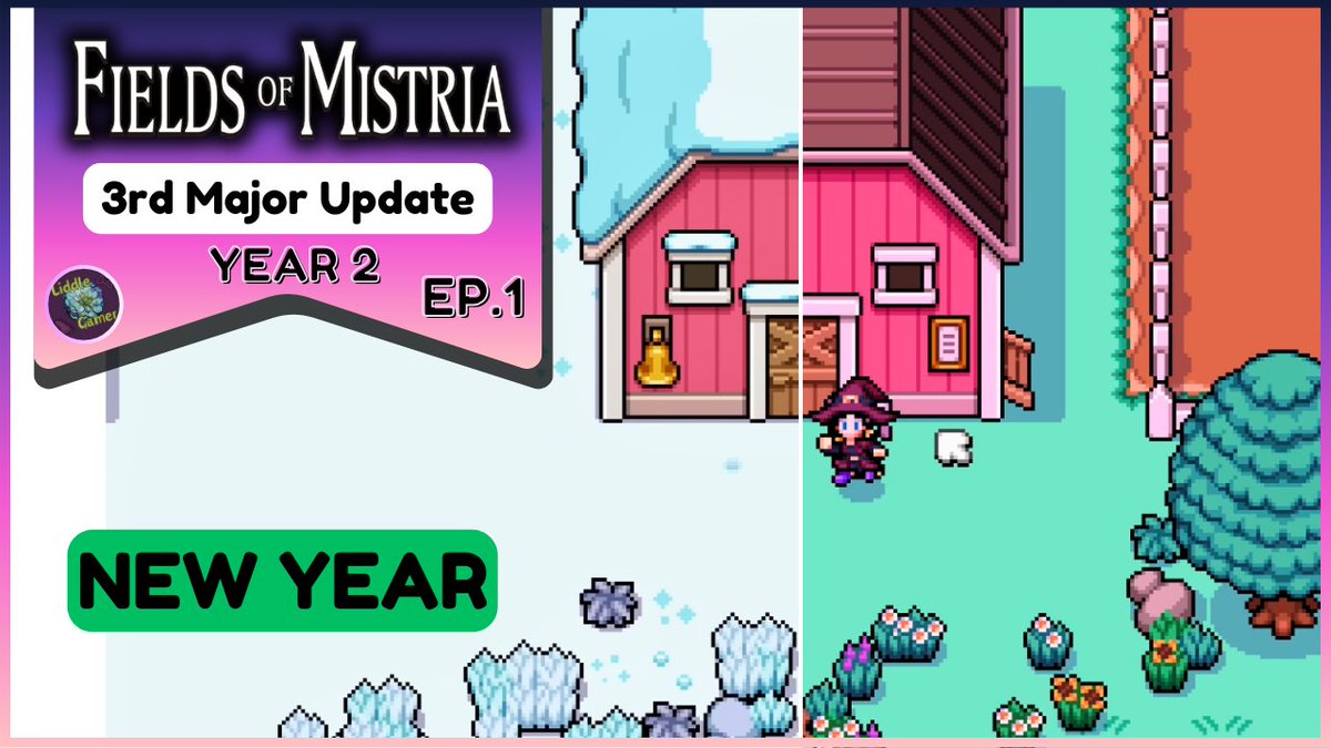GamerLidl's tweet photo. Starting a New Year in Fields of Mistria
Watch Here: https://t.co/9Tk6ojeiGU

#fieldsofmistria #earlyaccess #farminggame #playthrough #pixelart #rpg #adventure #gaming #gamplay #gamergirl #gamingcommunity https://t.co/DH8z6Oic3F