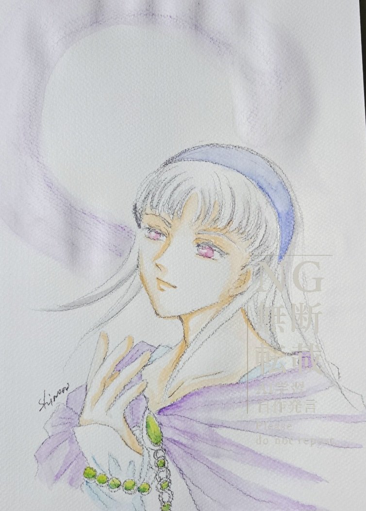 #幻水ワンドロワンライ
第156回【白】
白髪のおB……ｷﾞｬｰ！？