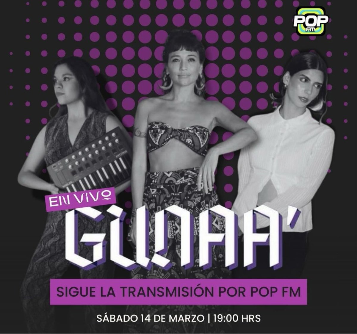 Sorpresita para hoy en CDMX; estaré dando un showcase y compartiendo con pura chingona. Desde las 7pm en el Foro Rebel Rebel