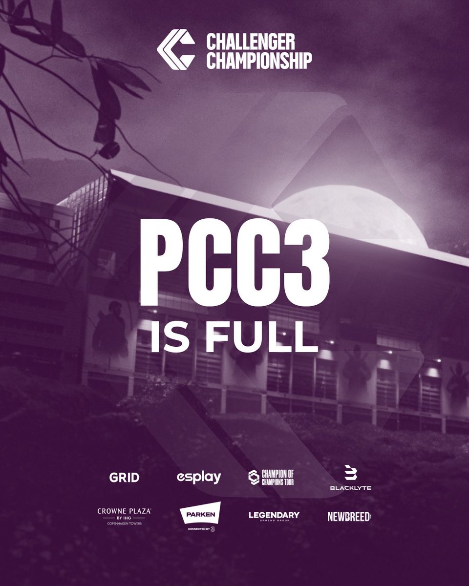 Parken Challenger Championship tweet media