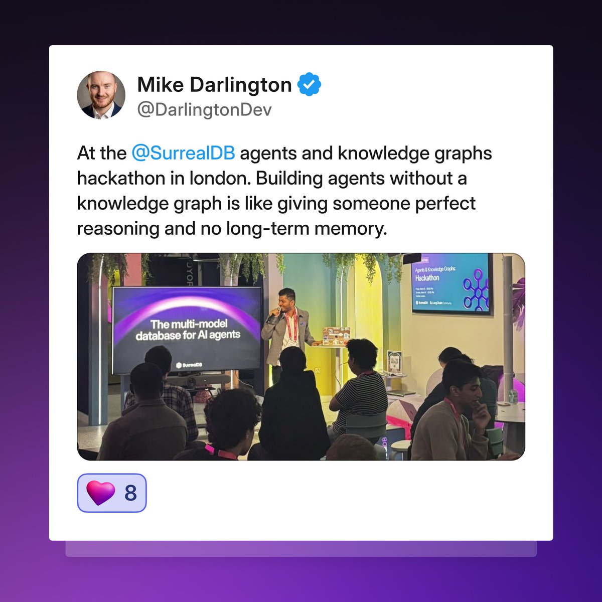 SurrealDB tweet media