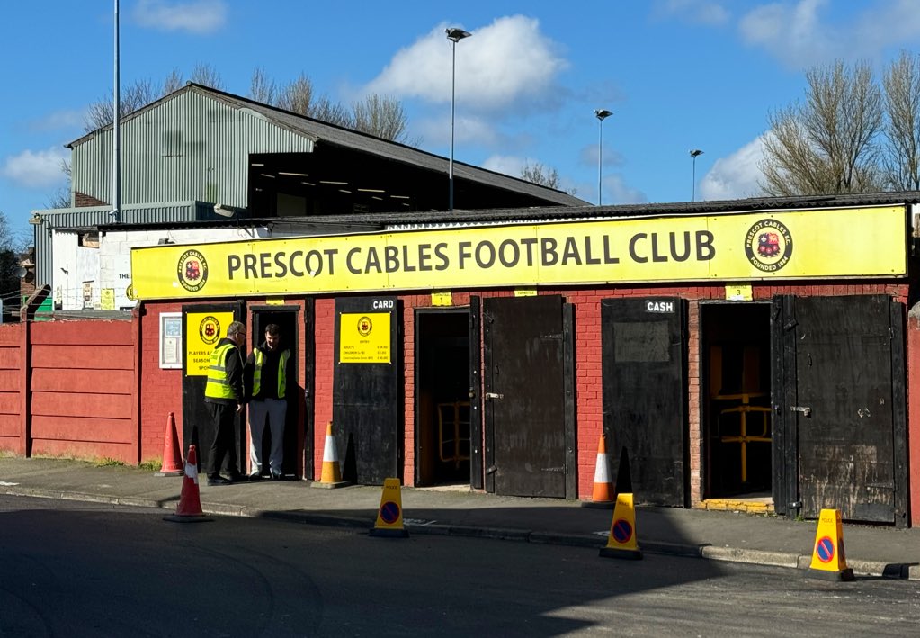 APCAFC's tweet photo. Match #56
Prescot Cables v Rushall Olympic
Northern Premier League Premier Division
Valerie Park
#NEWGROUND - 32nd of season (17/21 in #NorthernPremierLeague)
@NonLeagueCrowd
#Groundhoppping https://t.co/QVR17dm8wN
