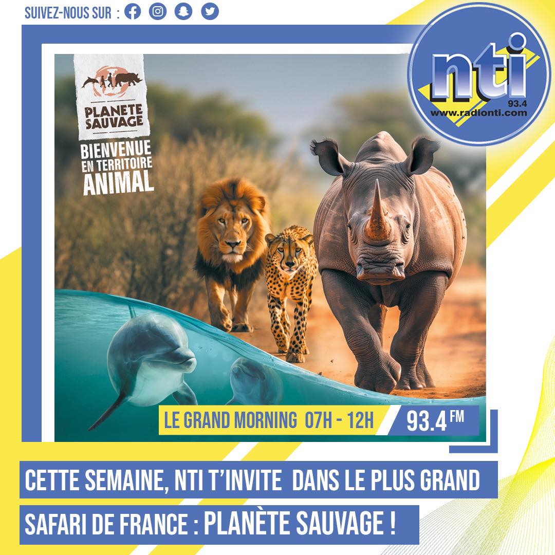 RadioNTI's tweet photo. Cette semaine, avec NTI - Officiel, GAGNEZ vos entrées pour Planète Sauvage ! 🐯🐵🦓

👉 Likez le post sur la page Facebook NTI-Officiel

📻 Radio NTI à Nantes 93.4 FM &amp; DAB+ https://t.co/dHtnx9sGOc