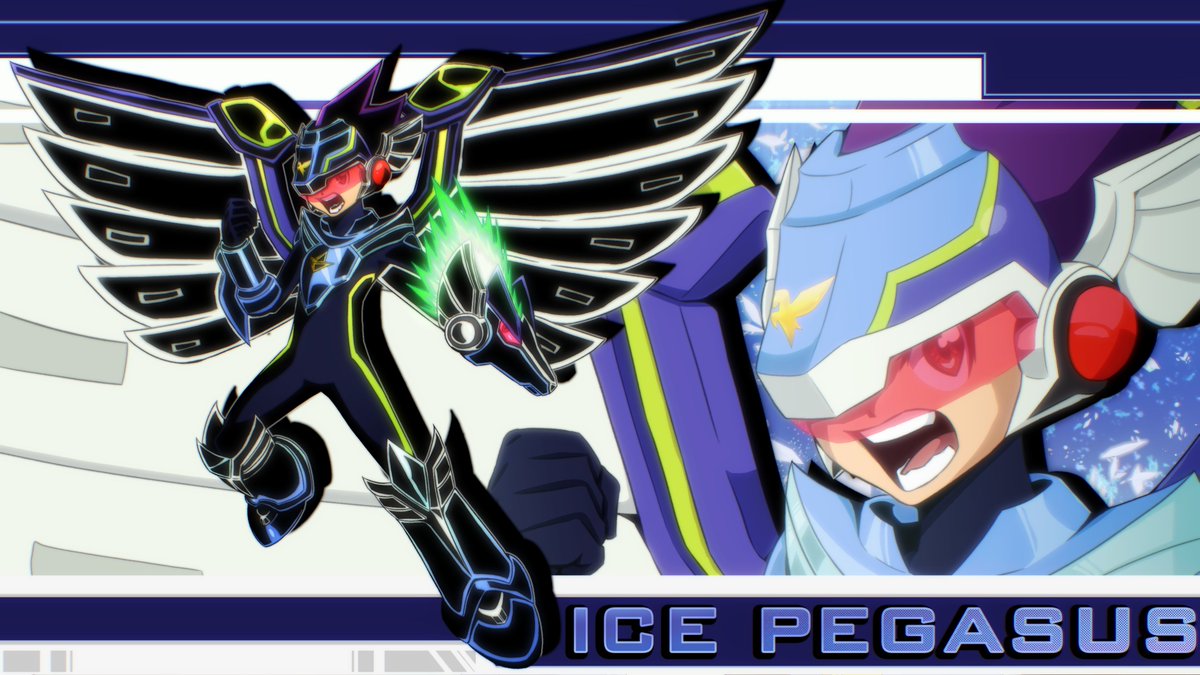 Star Break: Ice Pegasus – Mega Man Star Force #MegamanStarforce #流星のロックマン