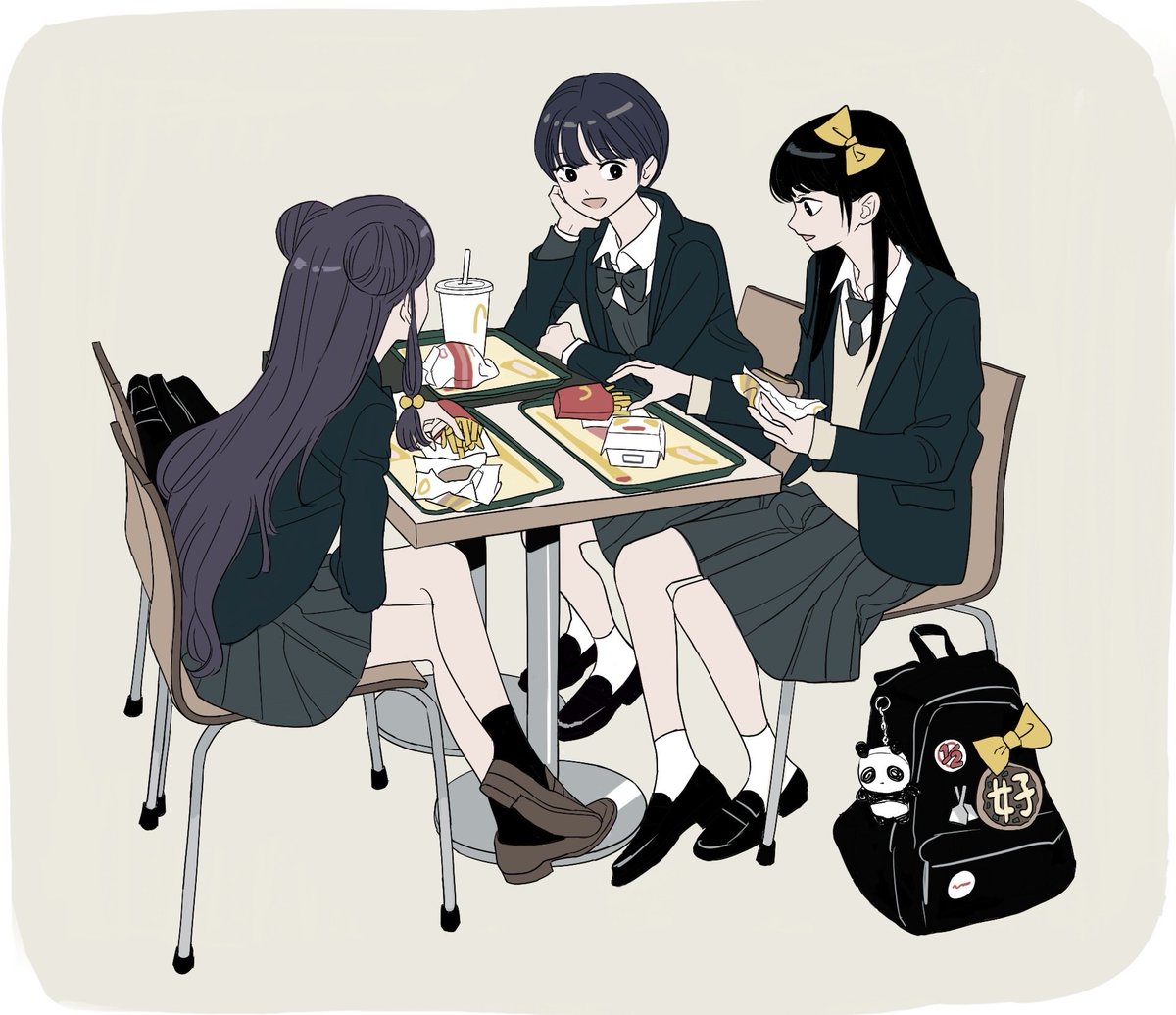 女の子たち
#らんま2分の1 #あかね #シャンプー #右京 #イラスト