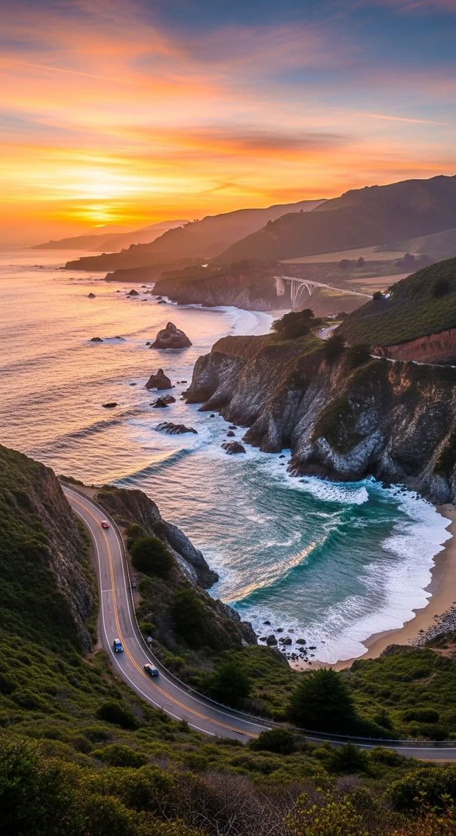 Globe32048's tweet photo. Nature of Big Sur,California USA 🇺🇸 https://t.co/89qIYV3LoG